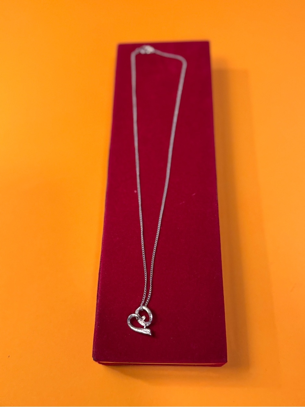 Givenchy Silver-Tone Crystal Loop Pendant Necklace - Silver - Picture 5 of 12